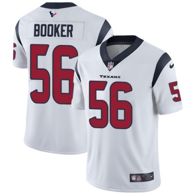 Nike Houston Texans #56 Thomas Booker White Men's Stitched NFL Vapor Untouchable Limited Jersey Men's